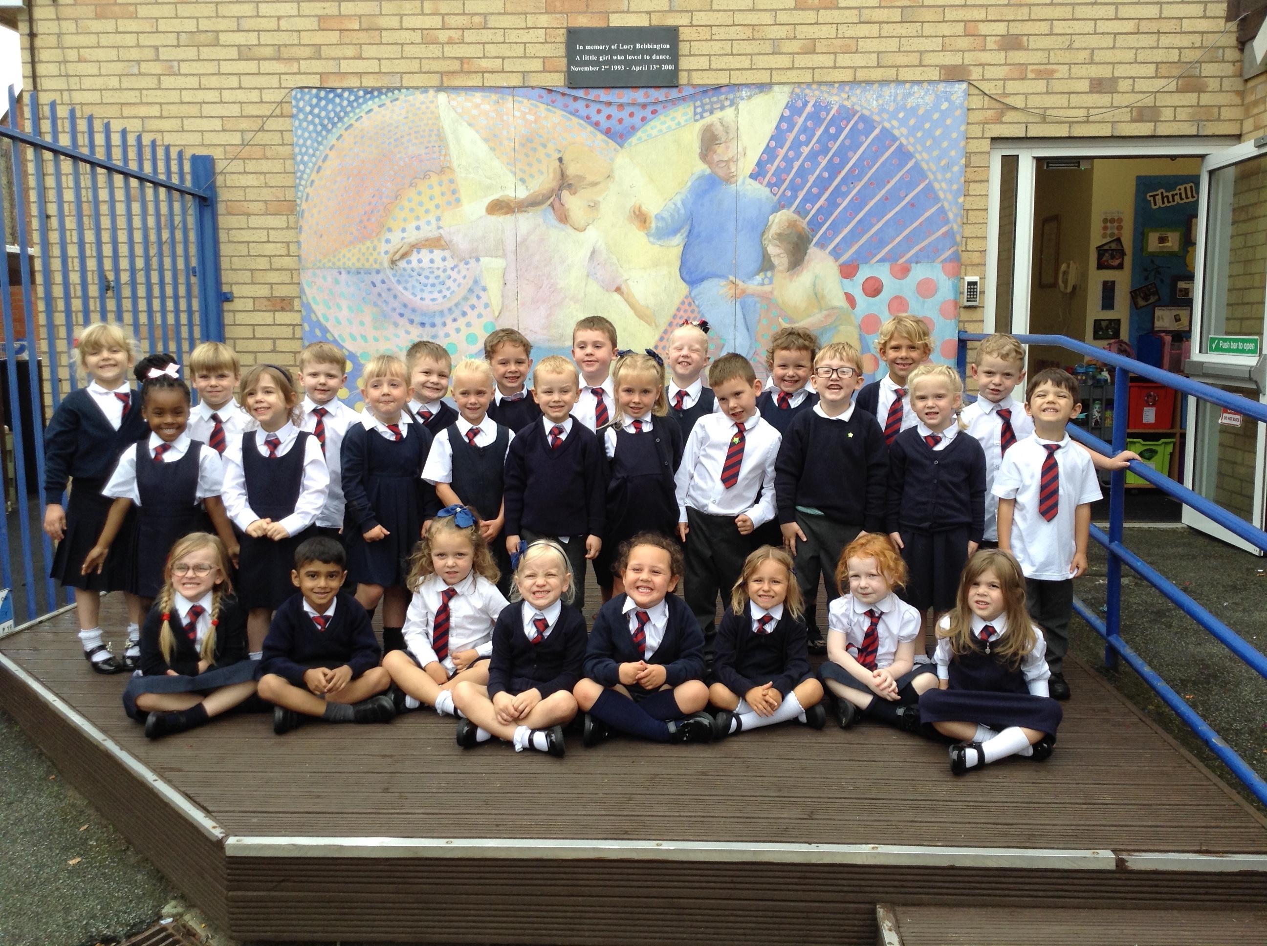 Our first full day in school