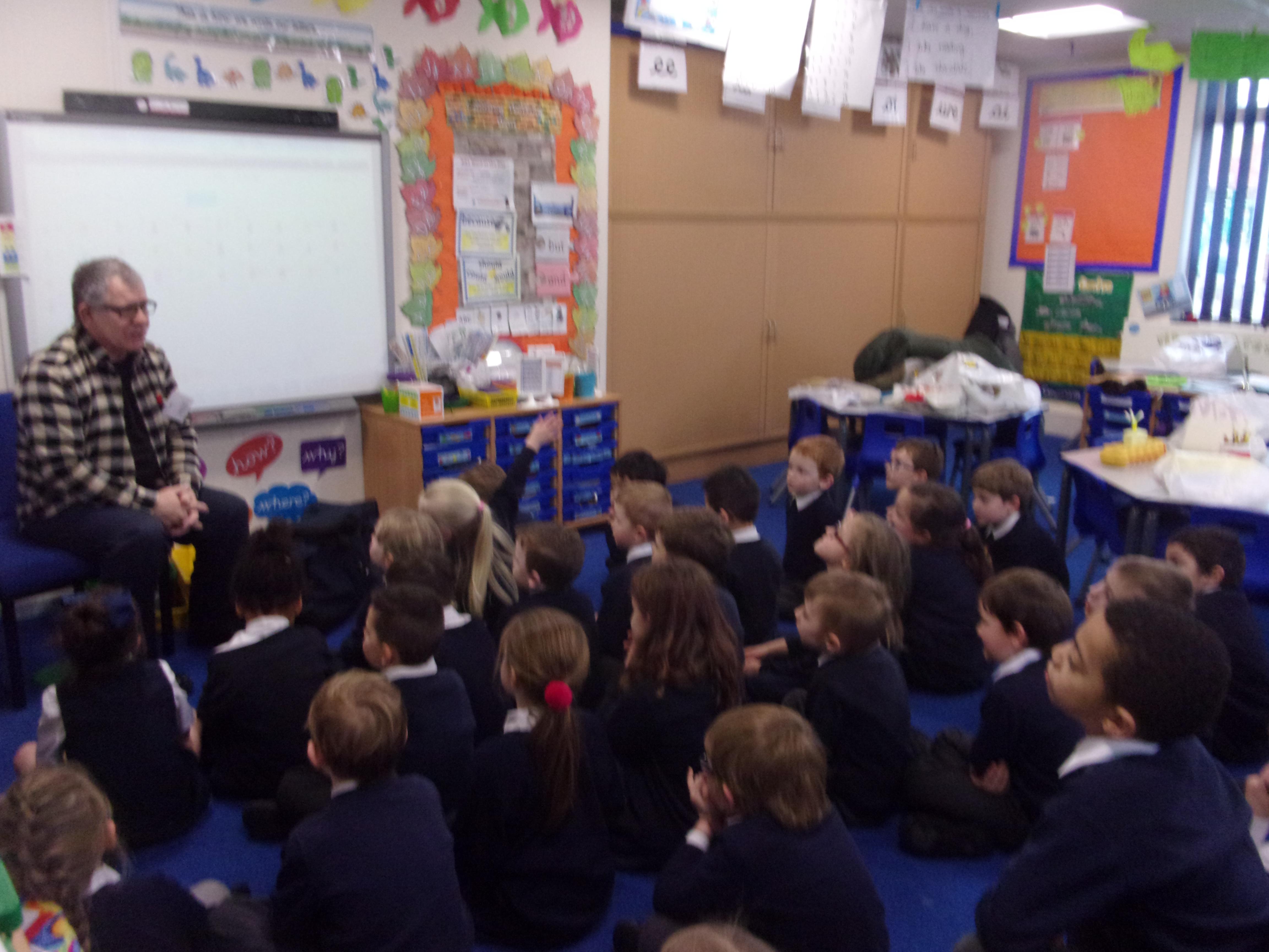 Visit from Beau's Grandad