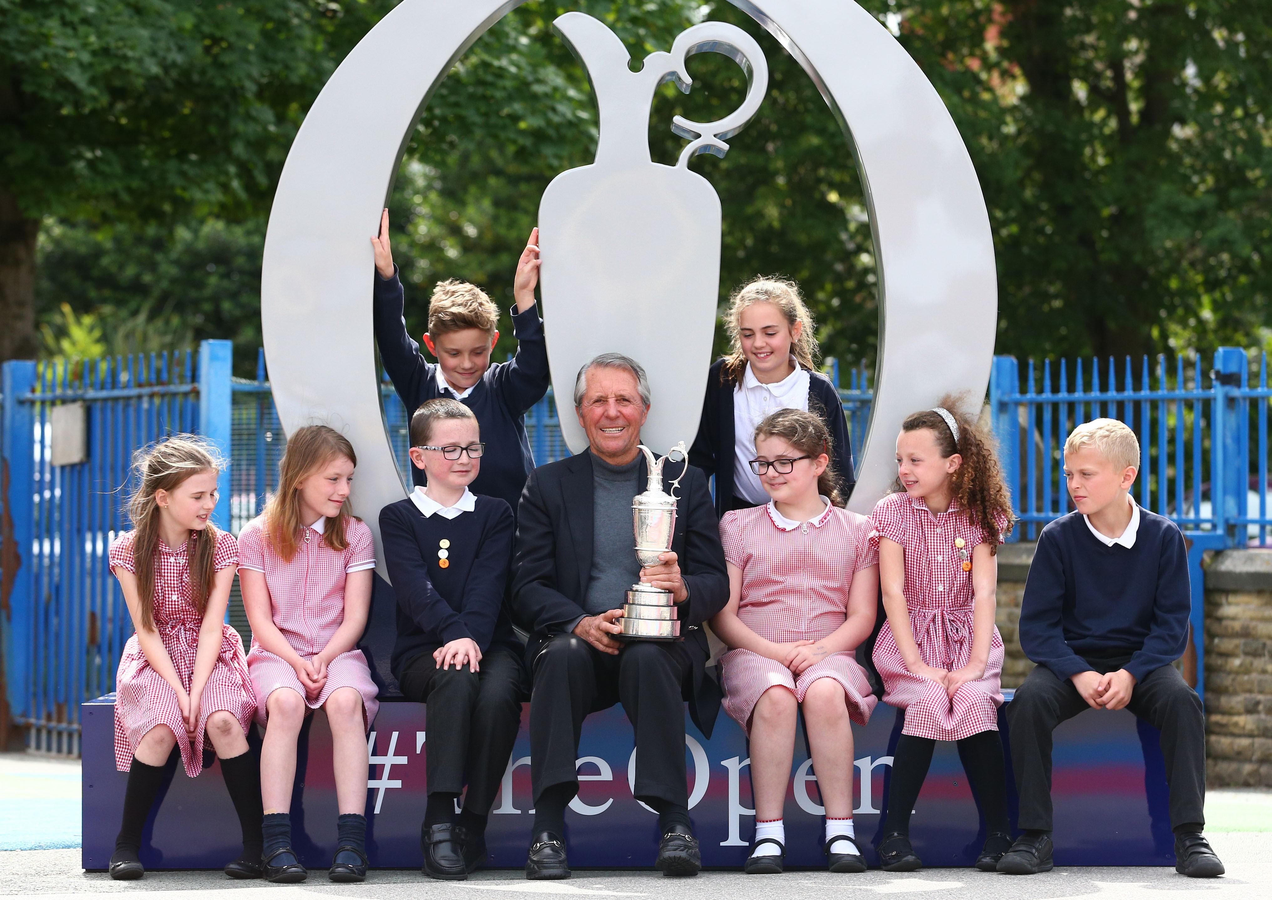 Year 5 with Gary Player